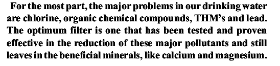 Kết luận của Martin Fox về máy lọc nước loại nào tốt: Loại bỏ clo, THM's, VOC's,... và giữ lại khoáng chất